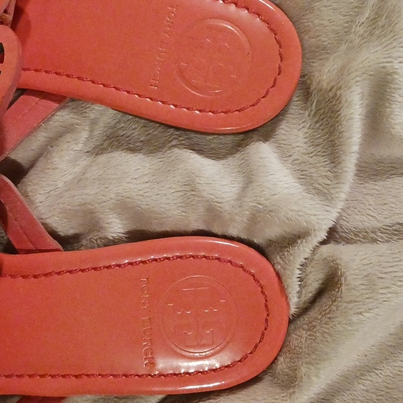 7M coral Tory Burch sandles - Picture 3 of 5